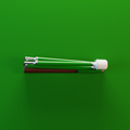 Our green solid colour mobility cane by With Ease